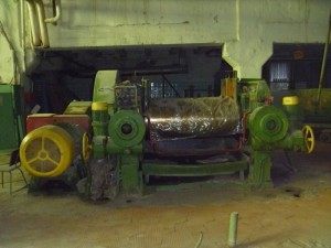 Гладкие вальцы грубого помела
